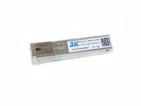 Модуль оптический 3K SFP-OLT-GPON-1GE-1490/1310nm-20SC (C++) Модуль оптический 3K SFP-OLT-GPON-1GE-1490/1310nm-20SC (C++)