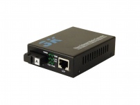 МЕДИАКОНВЕРТЕР 3K 10/100/1000M SM 1550NM SC 20КМ
