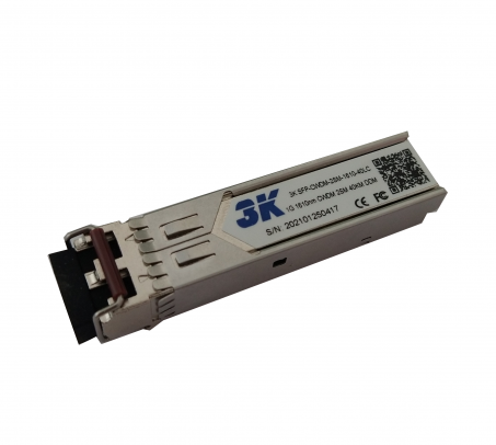 Модуль оптический 3K SFP-CWDM-2SM-1610-40LC Модуль оптический 3K SFP-CWDM-2SM-1610-40LC