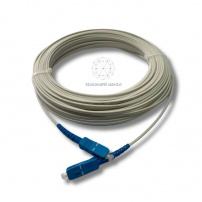 Патчкорд наружный Lankore FTTH ADSS SC/UPC-SC/UPC G657 White 150м