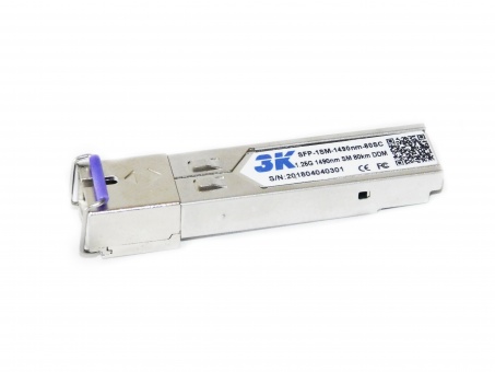 Модуль оптический 3K SFP-1SM-1490nm-80SC Модуль оптический 3K SFP-1SM-1490nm-80SC