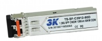 МОДУЛЬ ОПТИЧЕСКИЙ 3K SFP-CWDM-1G-2SM-1390-80LC