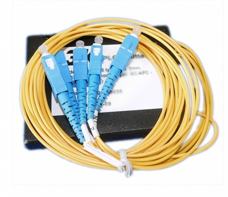 Оптический разветвитель 3K ABS Type 1x4 SC/UPC Оптический разветвитель 3K ABS Type 1x4 SC/UPC