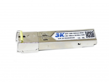 Модуль оптический 3K SFP-1SM-1550nm-80SC Модуль оптический 3K SFP-1SM-1550nm-80SC