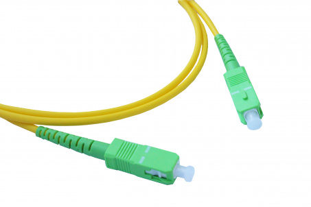 Патчкорд 3К SC/APC-SC/APC-3mm Simplex G657 LSZH 3m