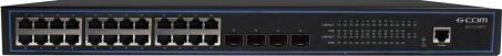 КОММУТАТОР GCOM S5110-28PC POE КОММУТАТОР GCOM S5110-28PC POE