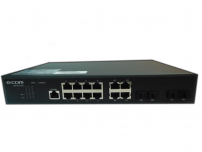 Коммутатор управляемый L2 GCOM S5110-12TC