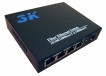 Медиаконвертер 3K 4*10/100/1000M SFP - фото 2