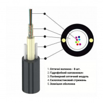 Оптический кабель Одесакабель ОКТ-Д(1,5)П-8Е1