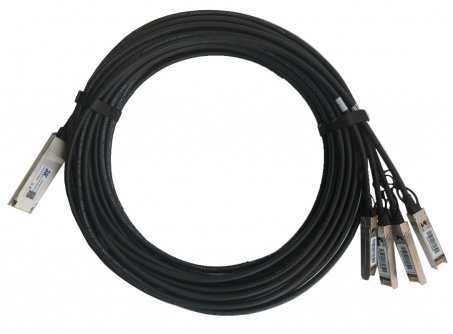 Модуль-кабель (twinax) 3K DAC-4*10G-SFP+/40G-QSFP+ 5м Модуль-кабель (twinax) 3K DAC-4*10G-SFP+/40G-QSFP+ 5м